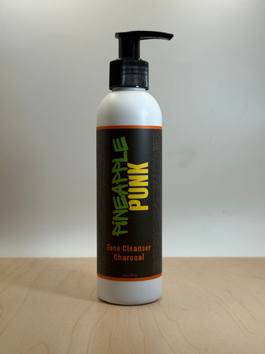 Activated charcoal face cleanser for acne – Pineapple Punk Skincare